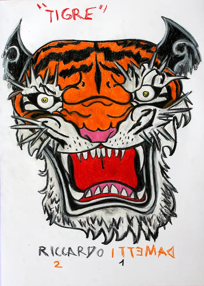 Tigre cm 33 x 48
