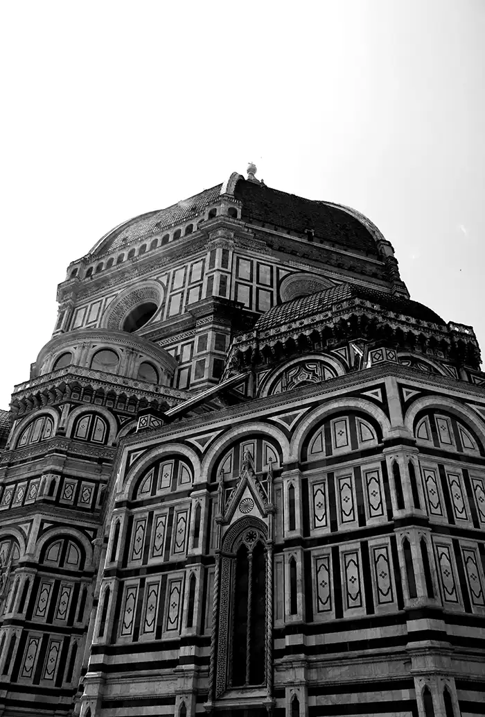 Firenze Duomo bianco e nero n2