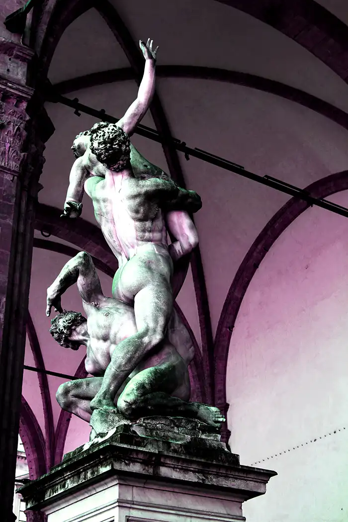 Firenze Il Ratto delle Sabine n2