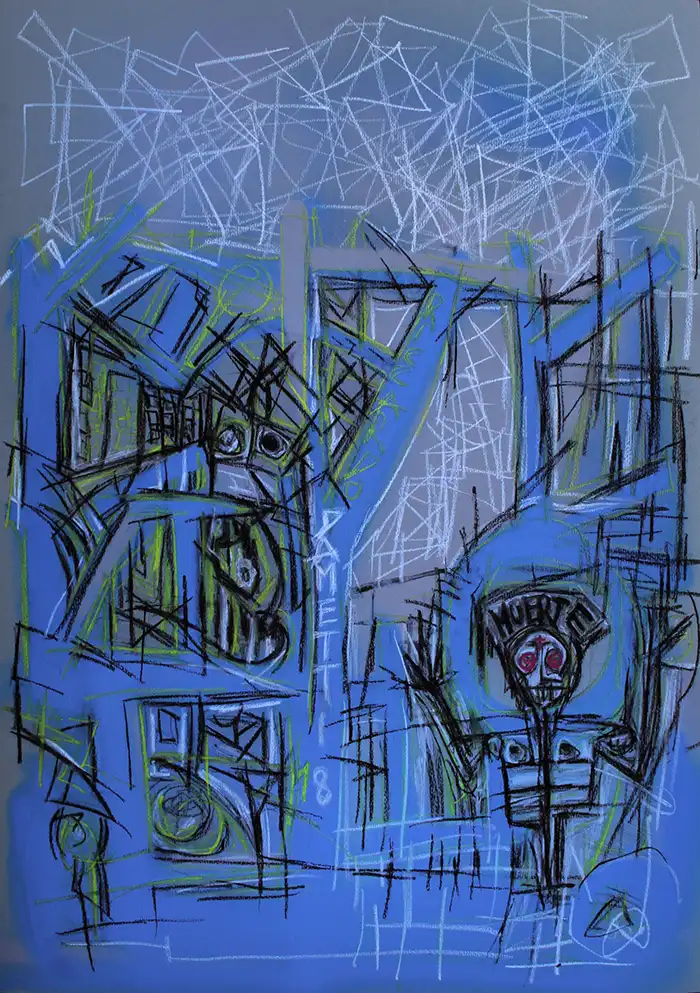 Muerte cm 100x70